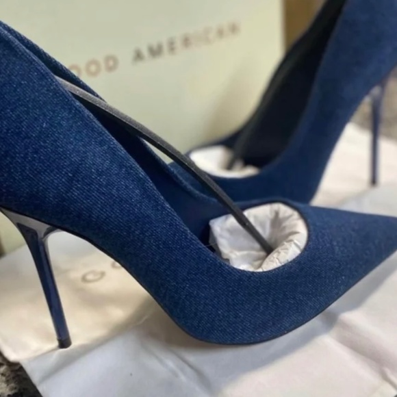 Good American Classic Denim Stiletto - Picture 3 of 6